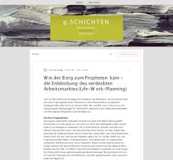 Vorschau auf den Blog-Artikel: "Wie der Berg zum Propheten kam - die Entdeckung des verdeckten Arbeitsmarktes, Life/Work-Planning"